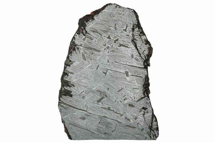 Etched Saint-Aubin Iron Meteorite Slice ( g) - France #329340